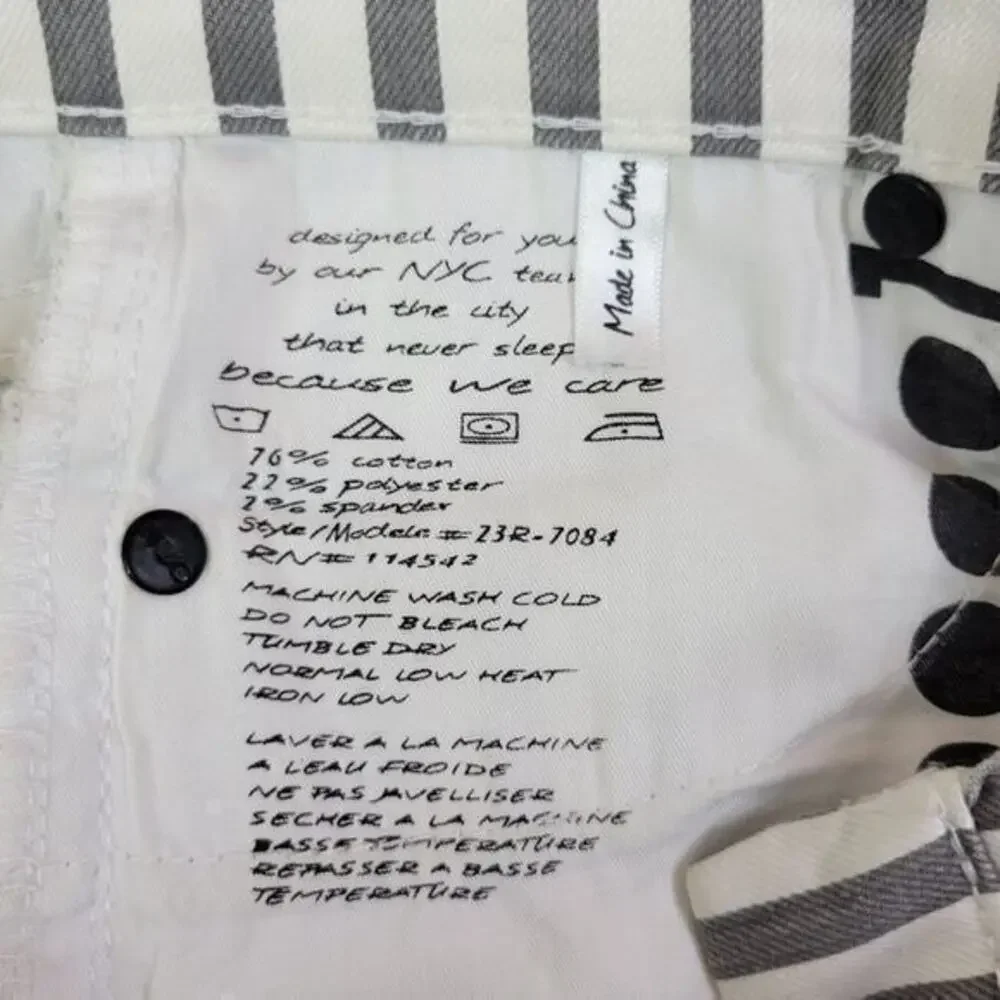 BLANKNYC The Stick‎ Shift Skinny Life Sentence Striped Jeans 26